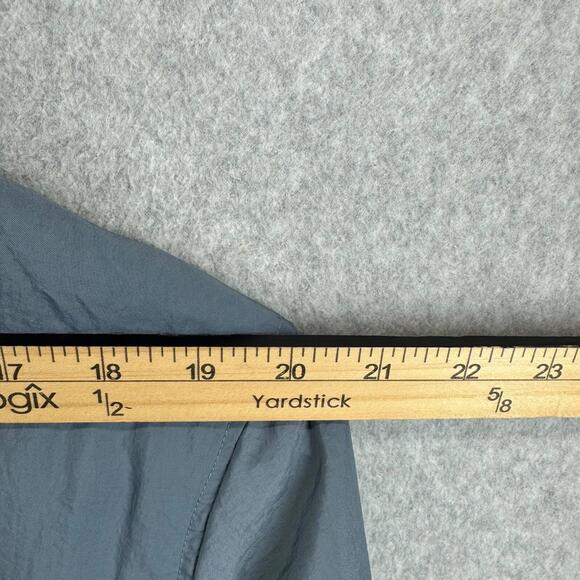 Nike Light Windbreaker Jacket Streetwear Blue Front Zip Men's Size XL - Picture 7 of 10